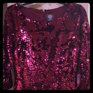 Vince Camuto sequin party dress